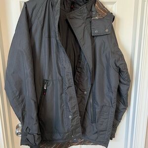 Men's Gray Snowboard Jacket